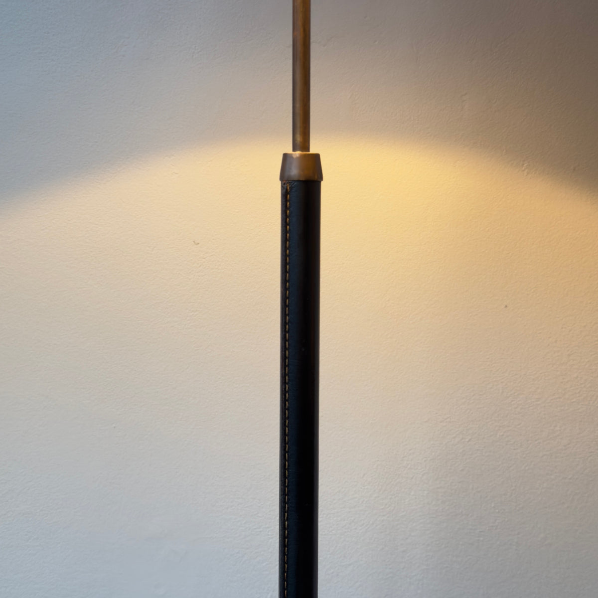 Brass Floor Lamp/ No. 7071 Falkenbergs belysning/ Sweden, 1960s