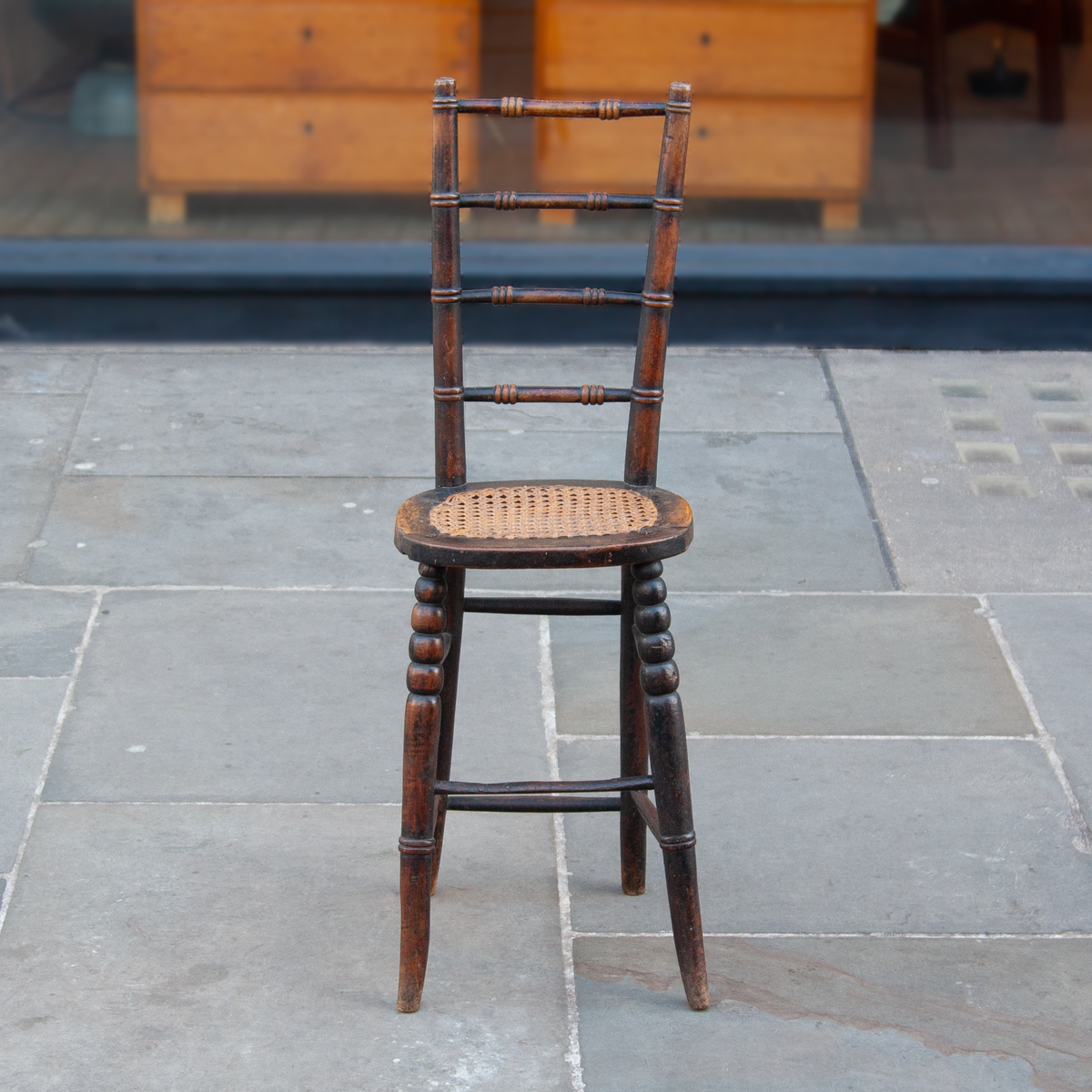 Bobbin Correctional Chair / British c. 1880