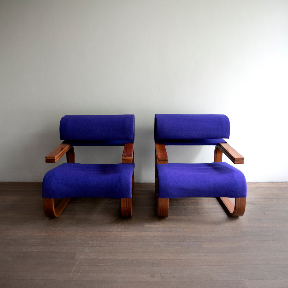 Pair Of / Conference Hall Armchairs / Jan Bočan