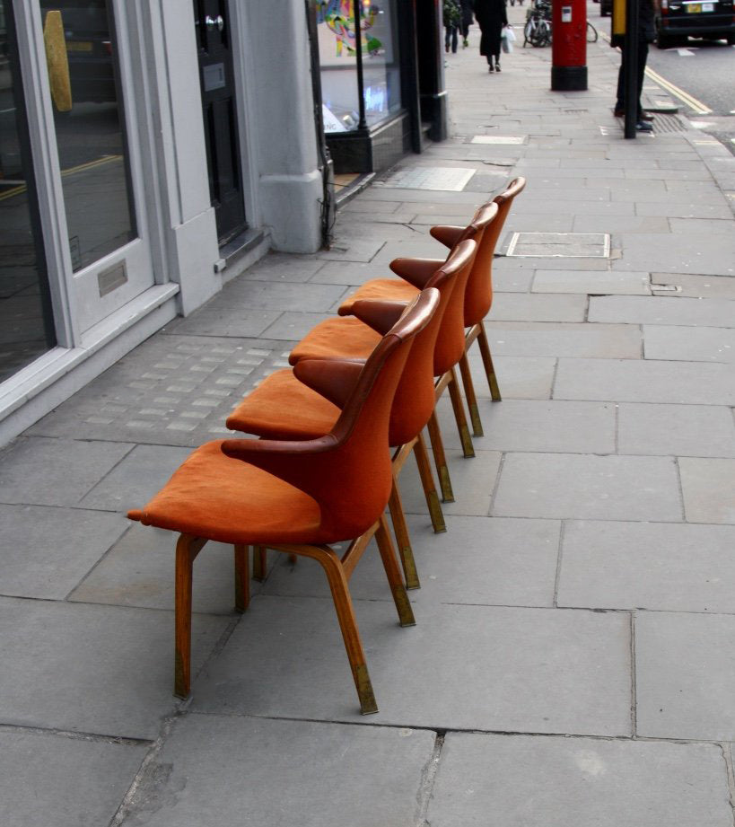 Set of Four Chairs from the Marski Hotel / Ilmari Tapiovaara