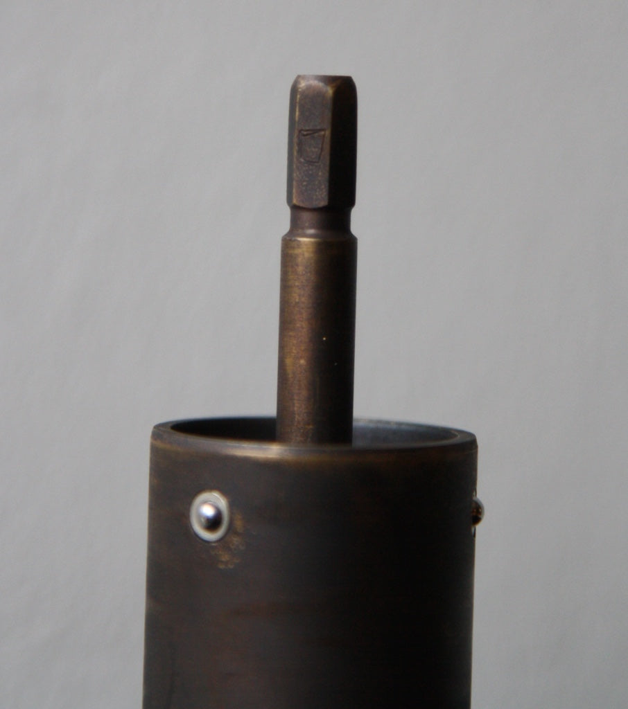 Italic Mill - Patinated Brass Michael Anastassiades & Carl Auböck - Image 7