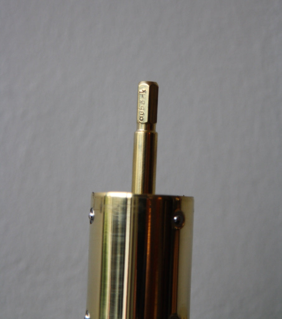 Witty Italic Mill - Polished Brass Michael Anastassiades & Carl Auböck  - Image 3