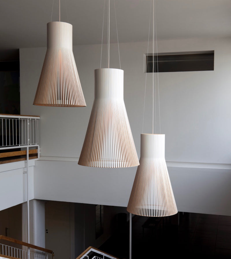Magnum 4202 White Seppo Koho Secto Design Scandi Design lighting ceiling lamps cluster 