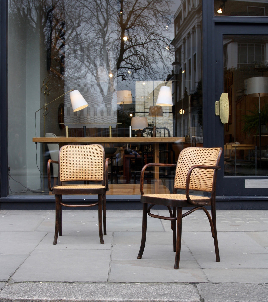 Prague Chair 811 Hoffmann Chair 811 Hoffmann Style Chair With Cane