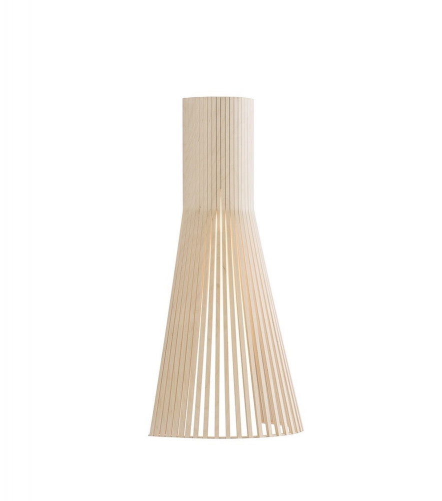 Handmade wooded wall light Secto 4230 Natural birch 3