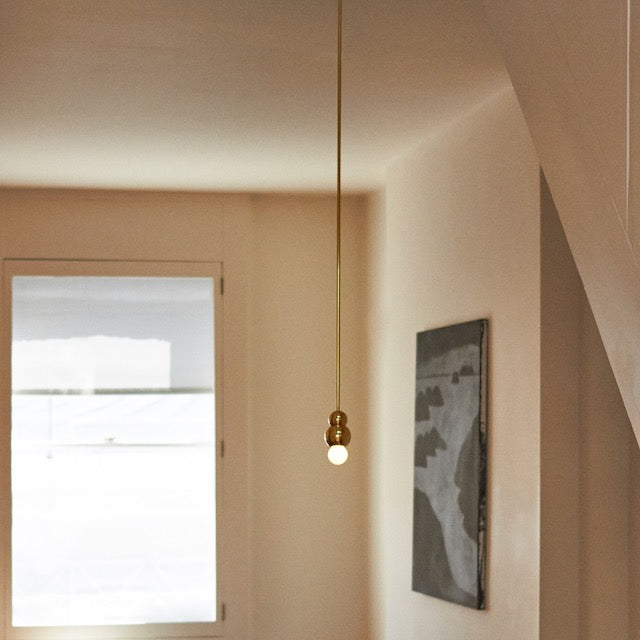 Ball Light Small Pendant Rod / Michael Anastassiades