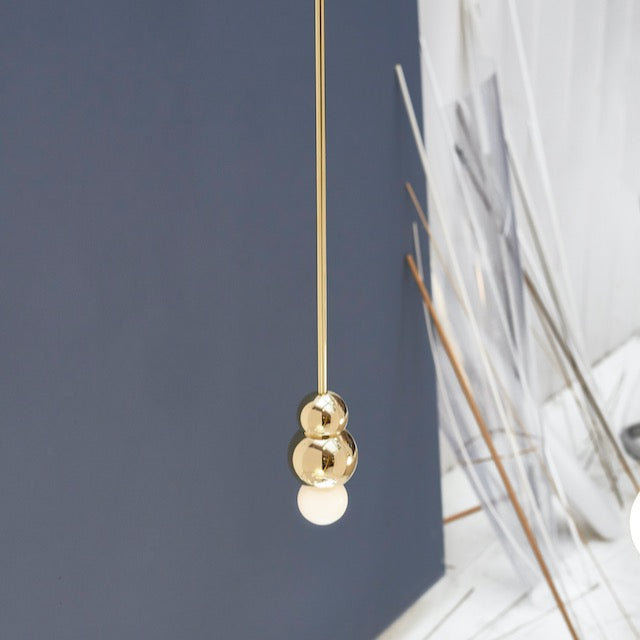 Ball Light Small Pendant Rod / Michael Anastassiades