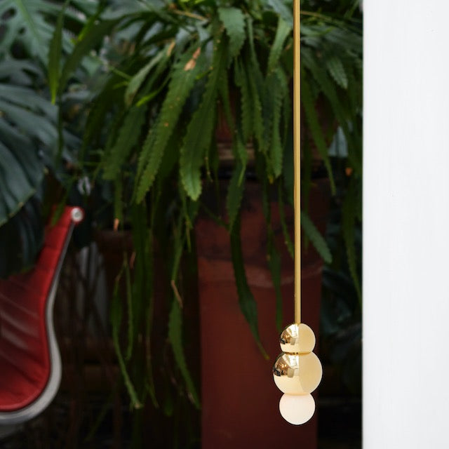 Ball Light Small Pendant Rod / Michael Anastassiades