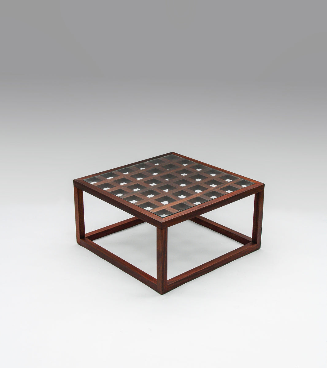 Gridded Coffee Table / Hotel Praha, 1970s
