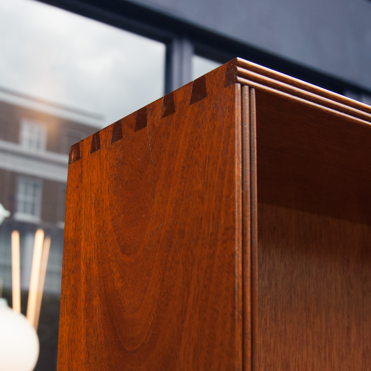 Solid Mahogany Bookcases / Britain, 1950s