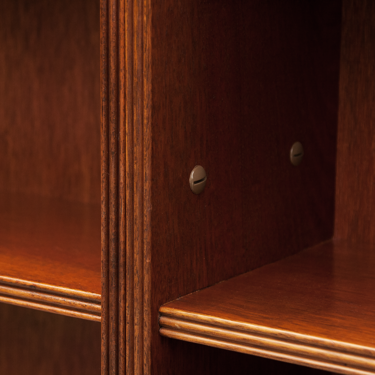 Solid Mahogany Bookcases / Britain, 1950s