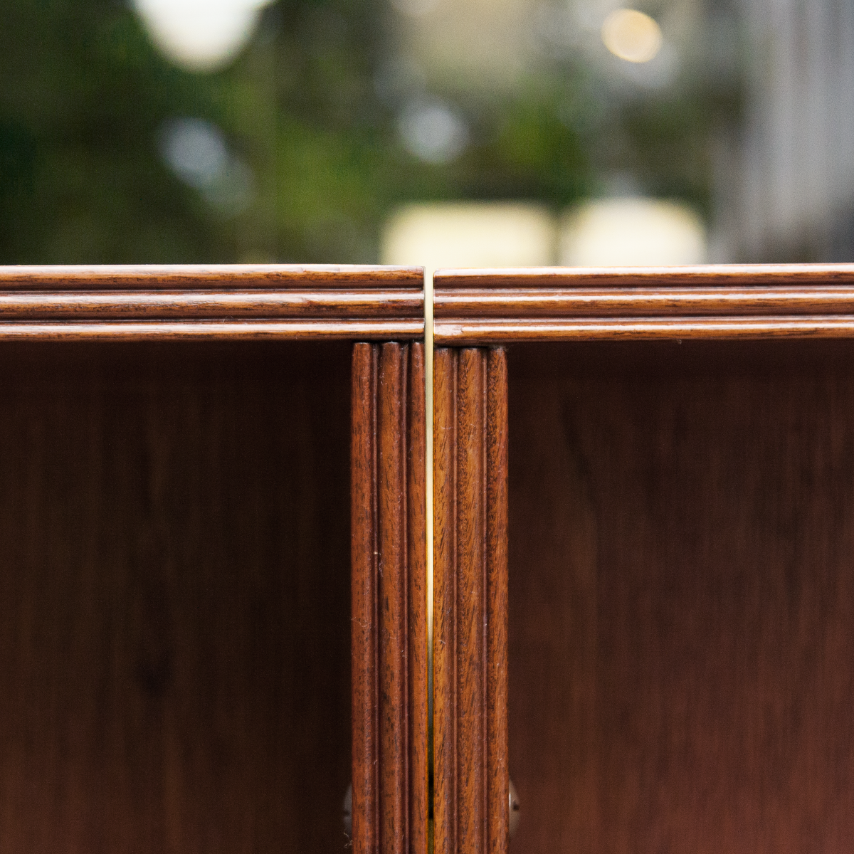 Solid Mahogany Bookcases / Britain, 1950s