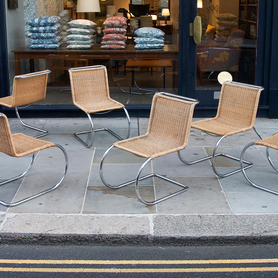 A set of 6 MR10 chairs/ Mies van der Rohe, Germany