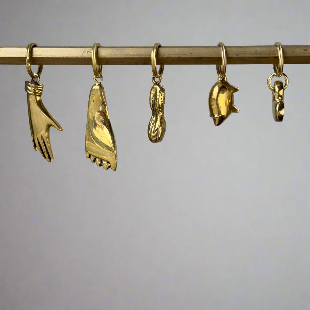 Brass Keyring/ Werkstätte Carl Auböck