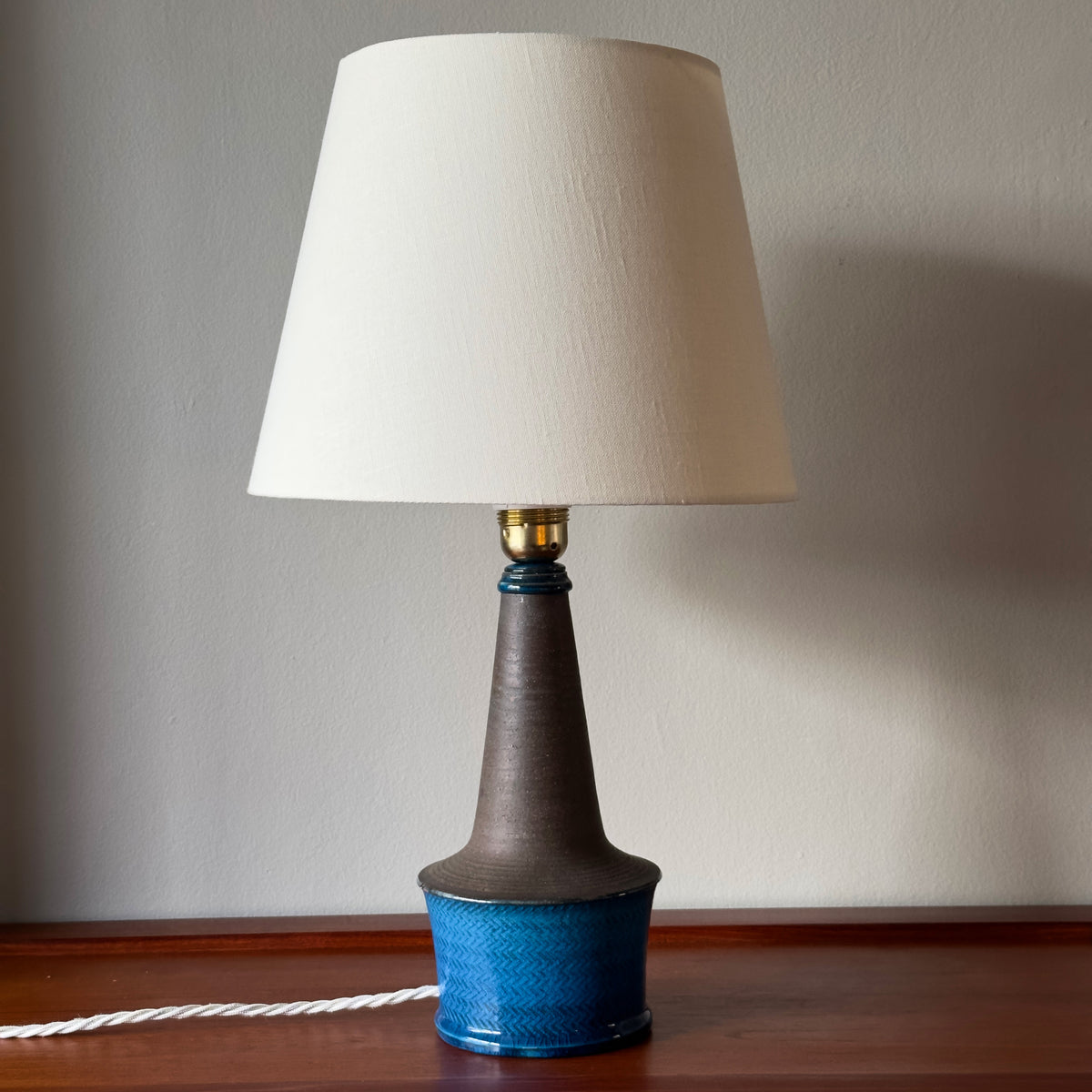 Stoneware Table Lamp #2/ Nils Kähler, Denmark/ 1960s