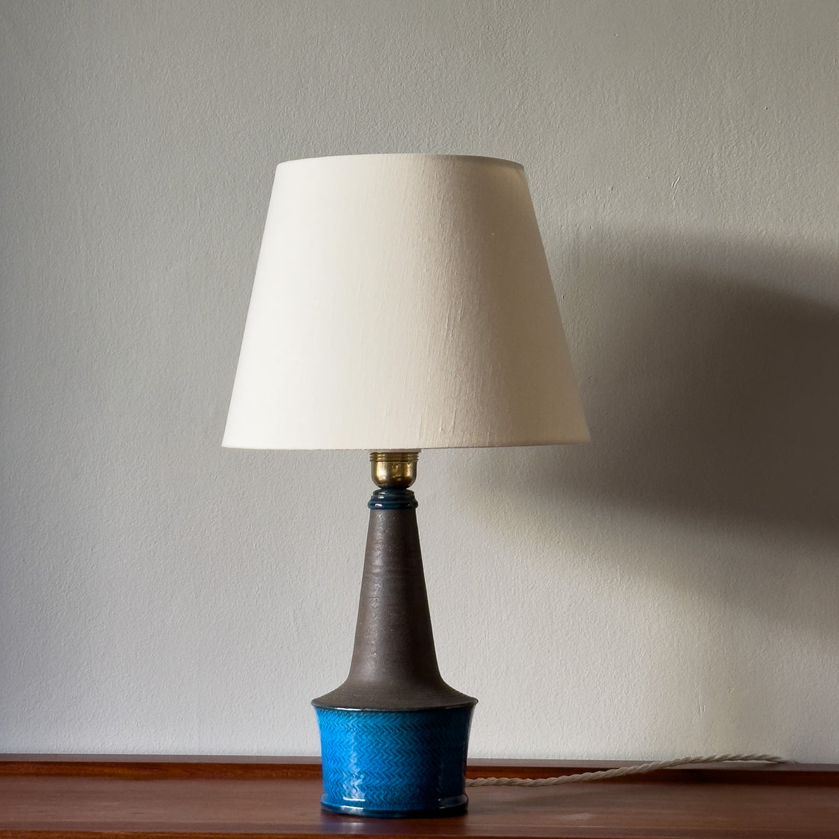 Stoneware Table Lamp #2/ Nils Kähler, Denmark/ 1960s