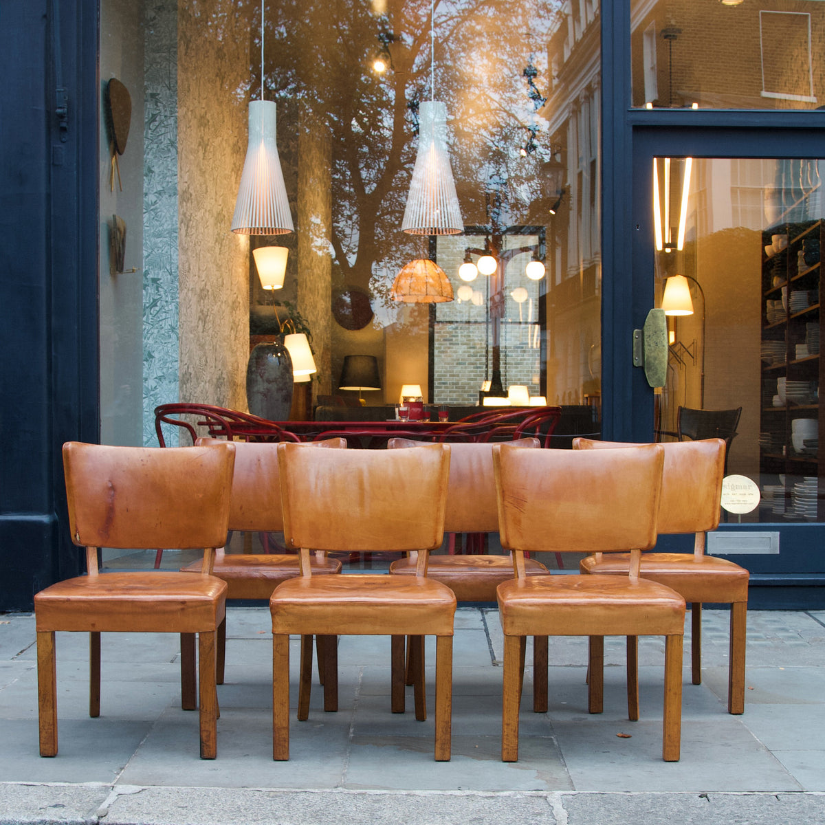 The Dining Chairs of Signe Persson-Melin, Sweden, 1940s