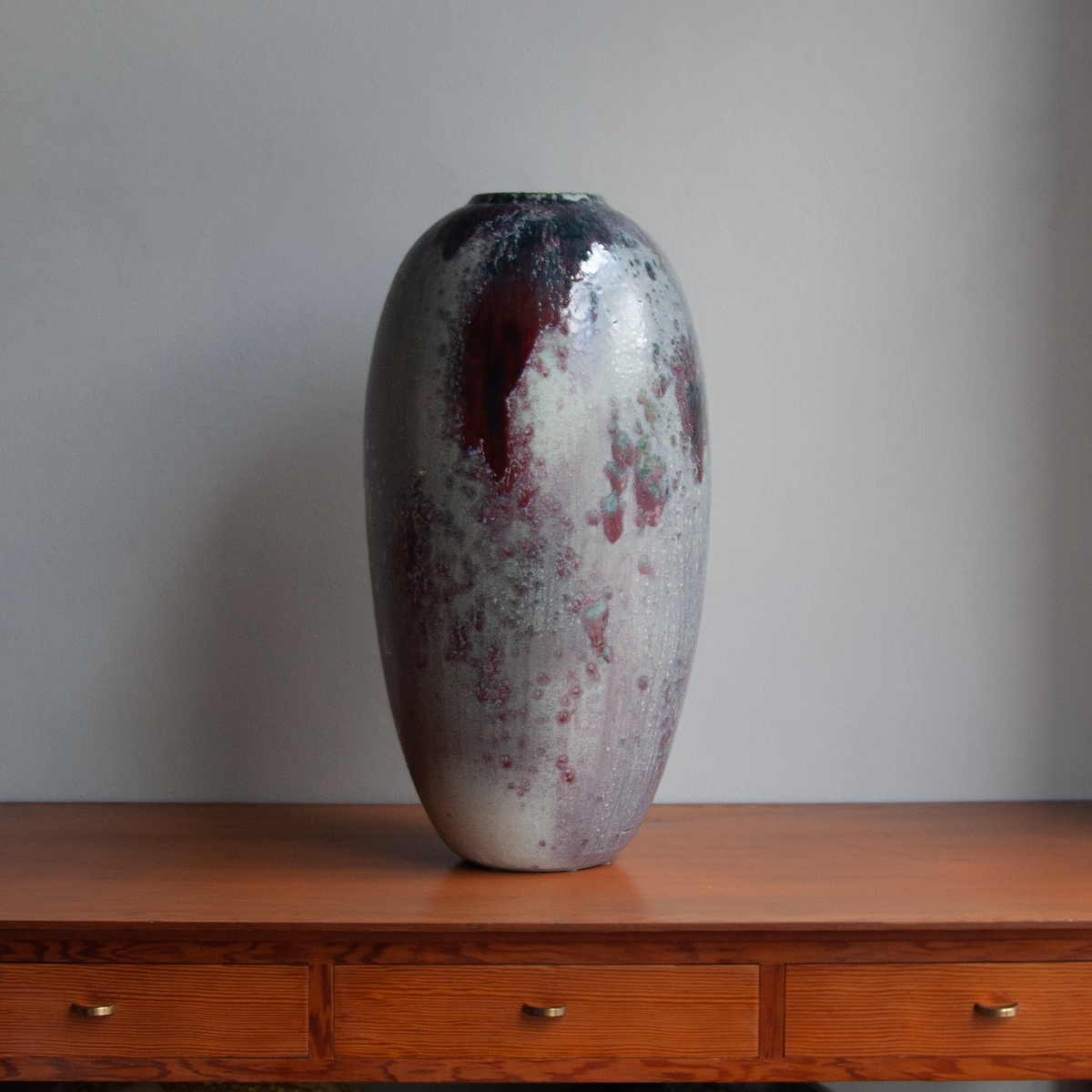 Completion of purchase for: Large Purple Vessel | Light Glass