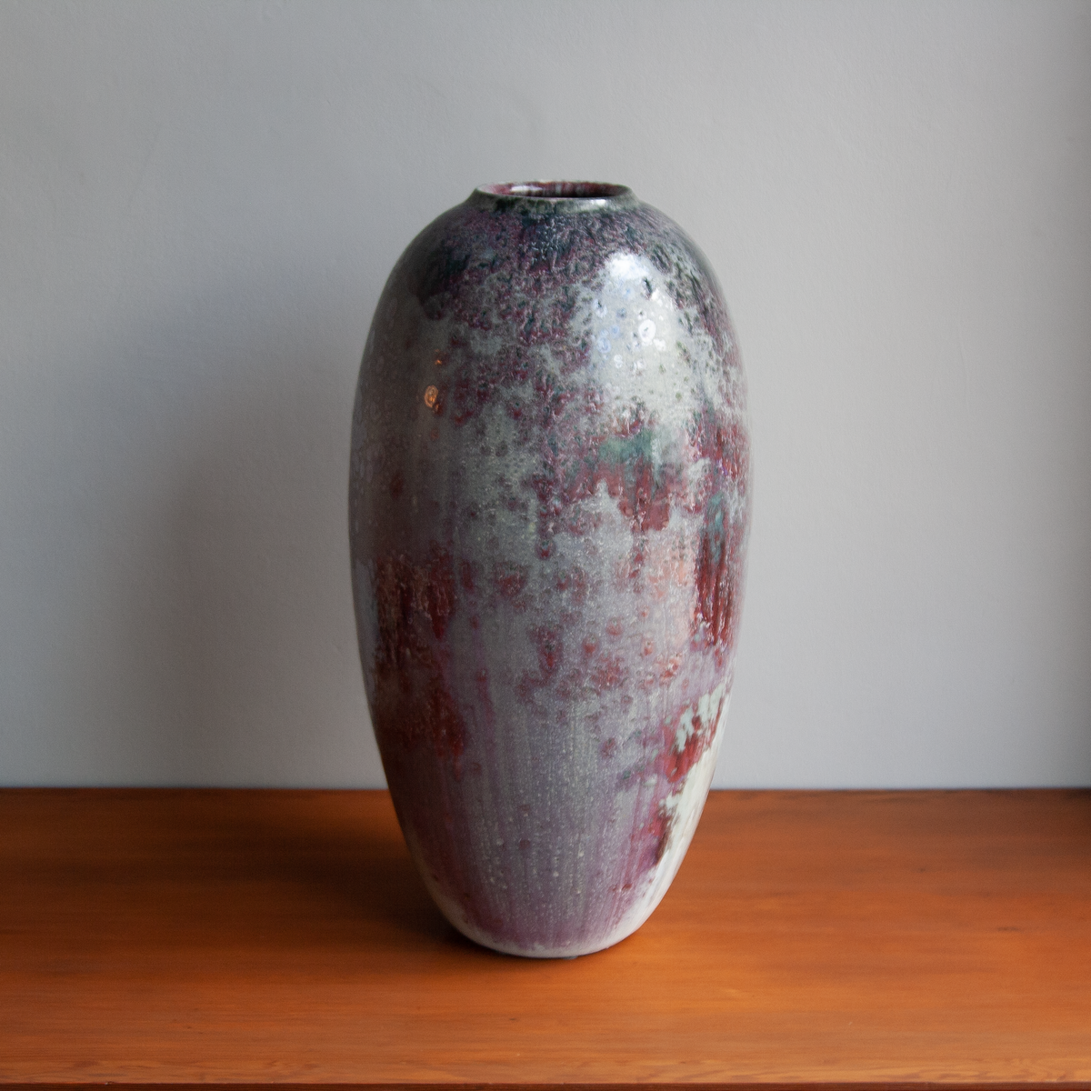 Completion of purchase for: Large Purple Vessel | Light Glass