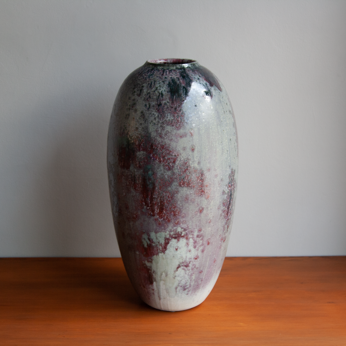 Completion of purchase for: Large Purple Vessel | Light Glass