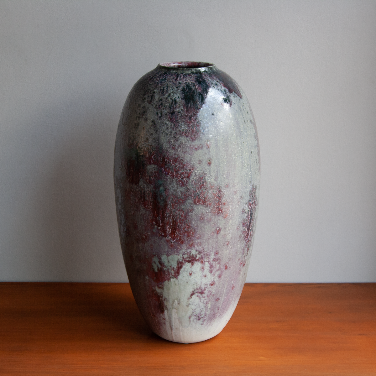 Completion of purchase for: Large Purple Vessel | Light Glass