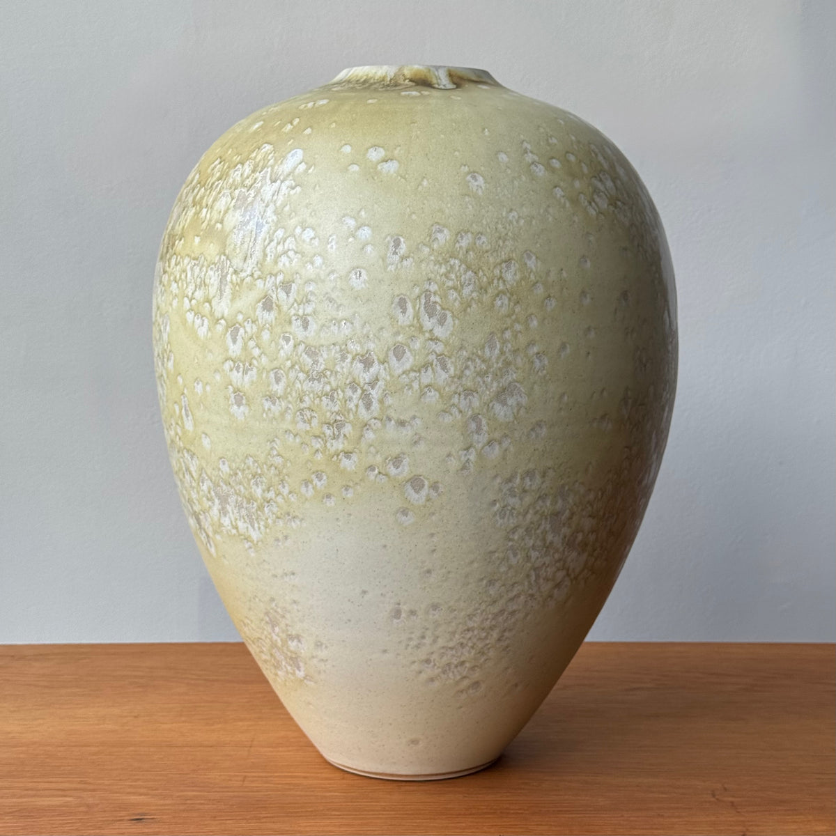 Medium Baluster Vase/ Light Yellow