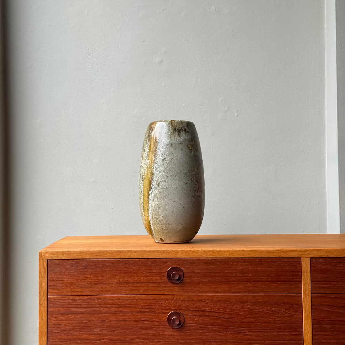 Small Tapered Vase/ Gold Brown
