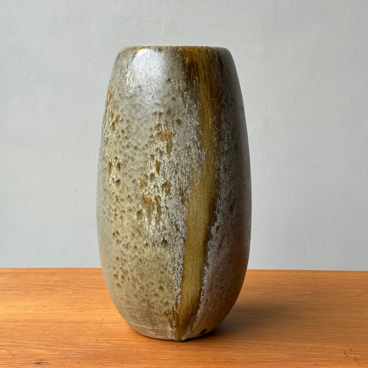 Small Tapered Vase/ Gold Brown