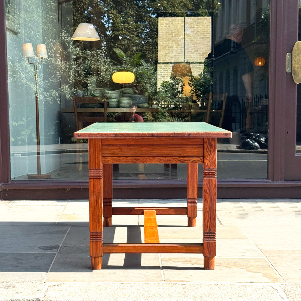Skønvirke Pine Desk/ Martin Nyrop/Denmark, 1905