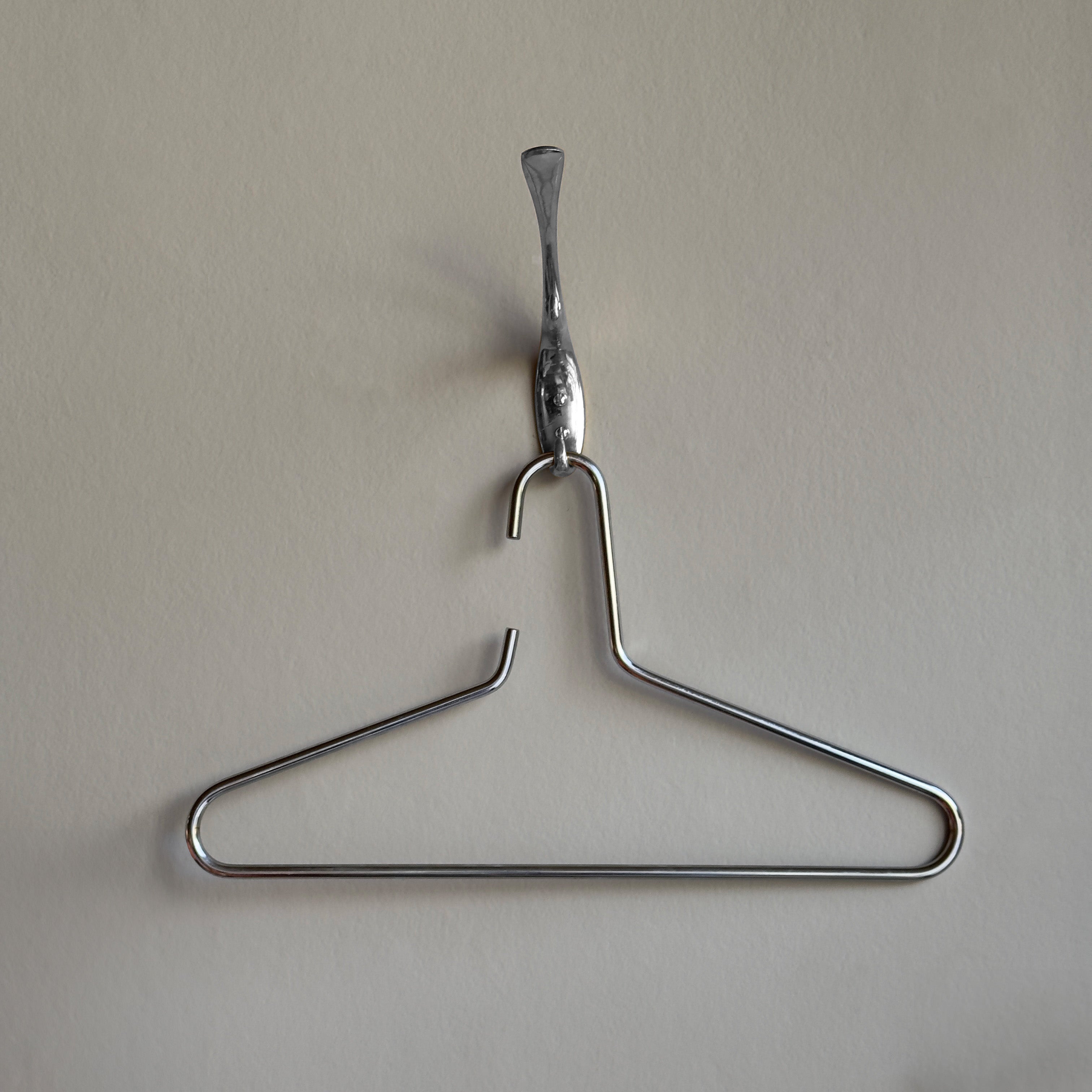 Nickel Plated/ Coat Hanger/ Carl Auböck III, 1960s – Sigmar London