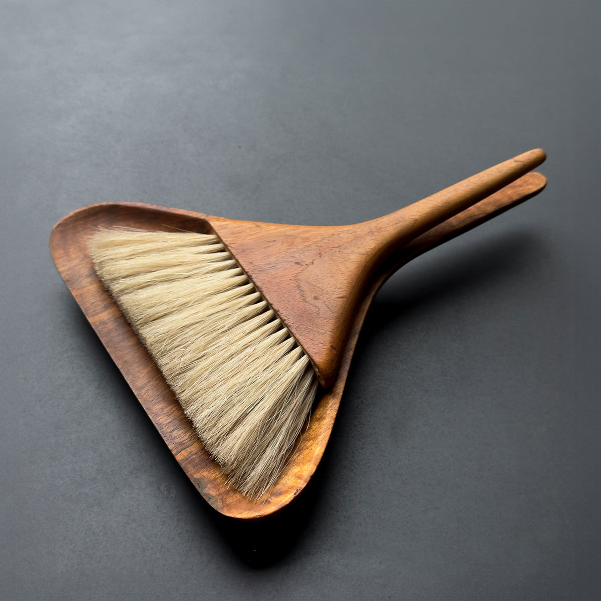 Table Swepper Vintage Walnut Table Sweeper #4764 Carl Auböck II, 1940s – Sigmar London