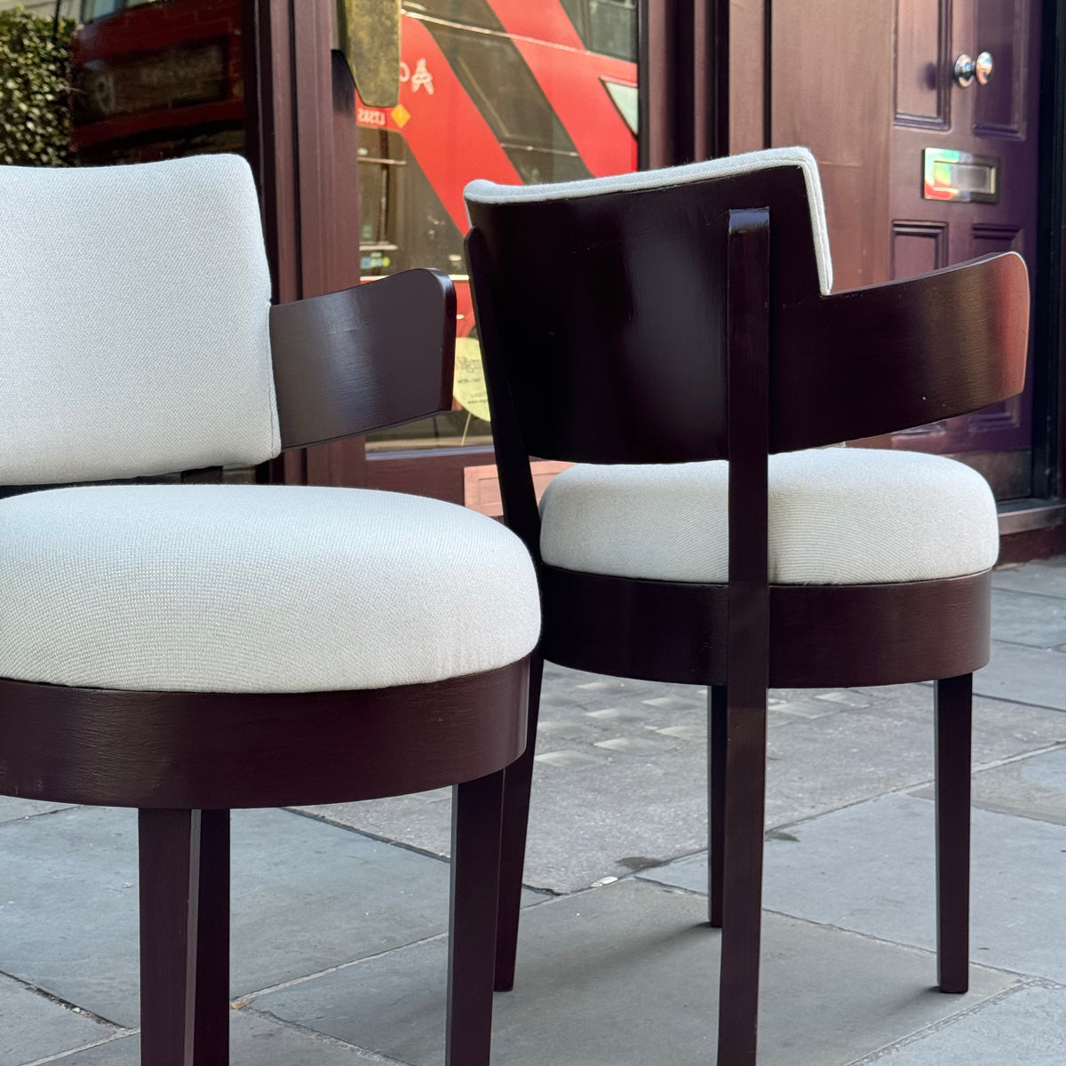 Pair of Plywood Armchairs/ Gerald Summers, 1930s
