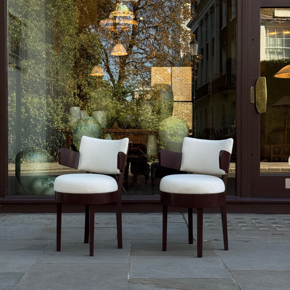 Pair of Plywood Armchairs/ Gerald Summers, 1930s