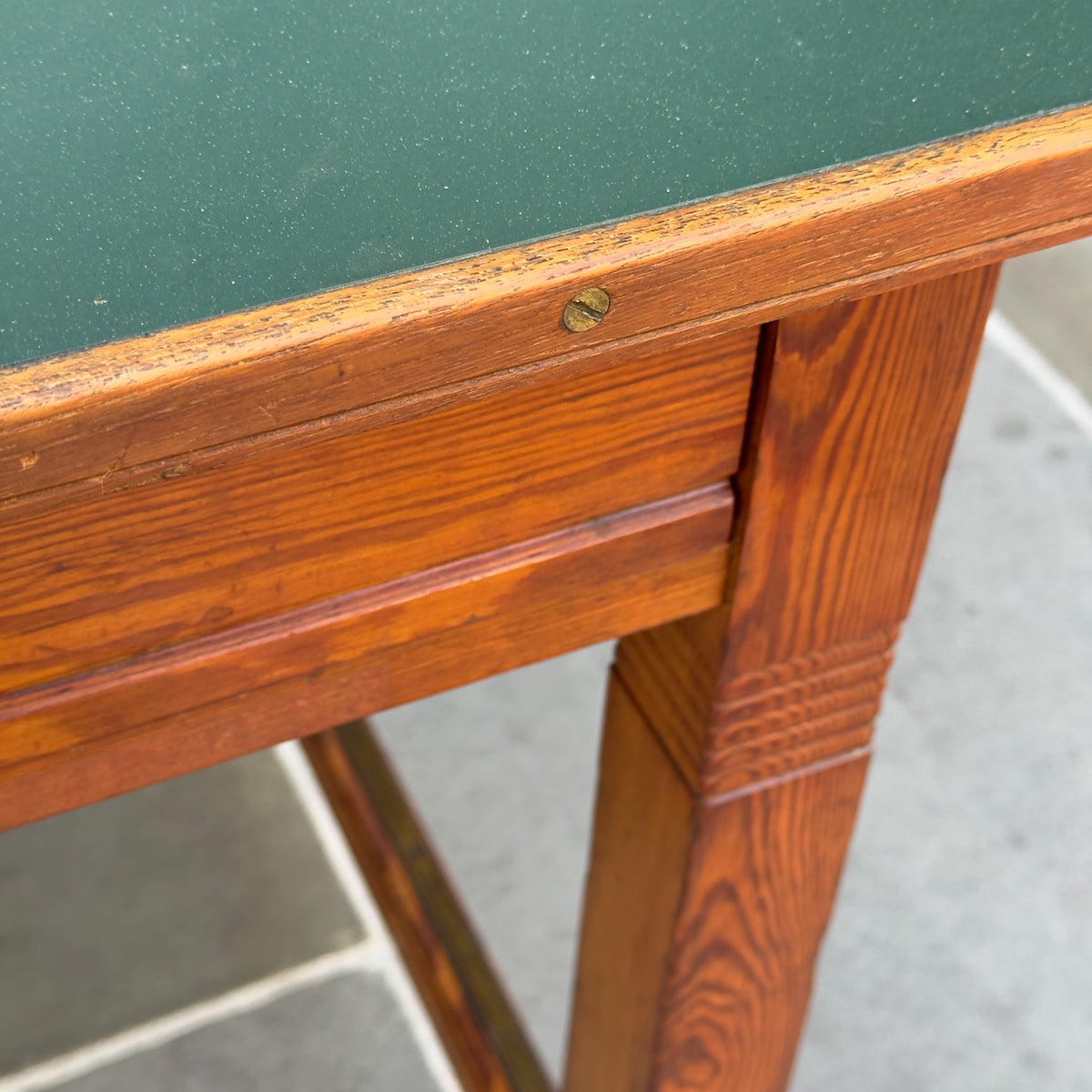 Skønvirke Pine Desk/ Martin Nyrop/Denmark, 1905