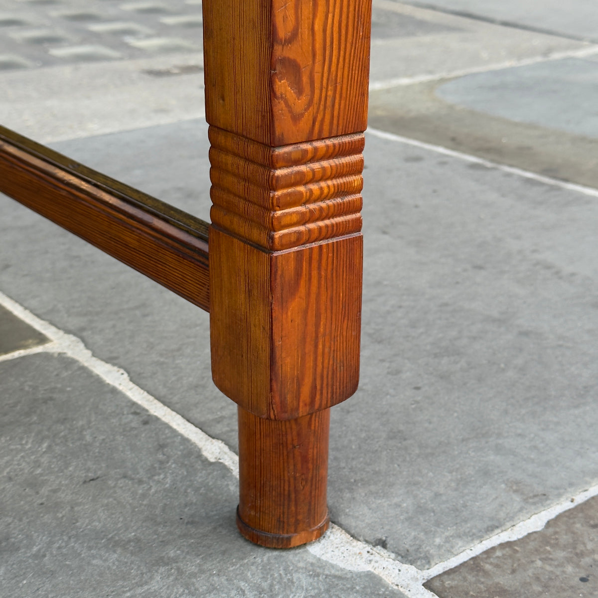 Skønvirke Pine Desk/ Martin Nyrop/Denmark, 1905