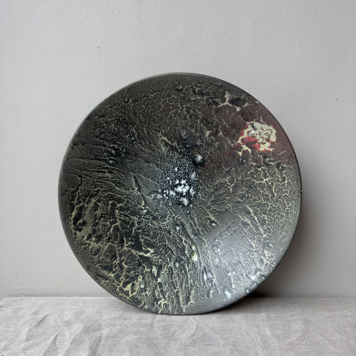 Crackle Glazed Platter #1