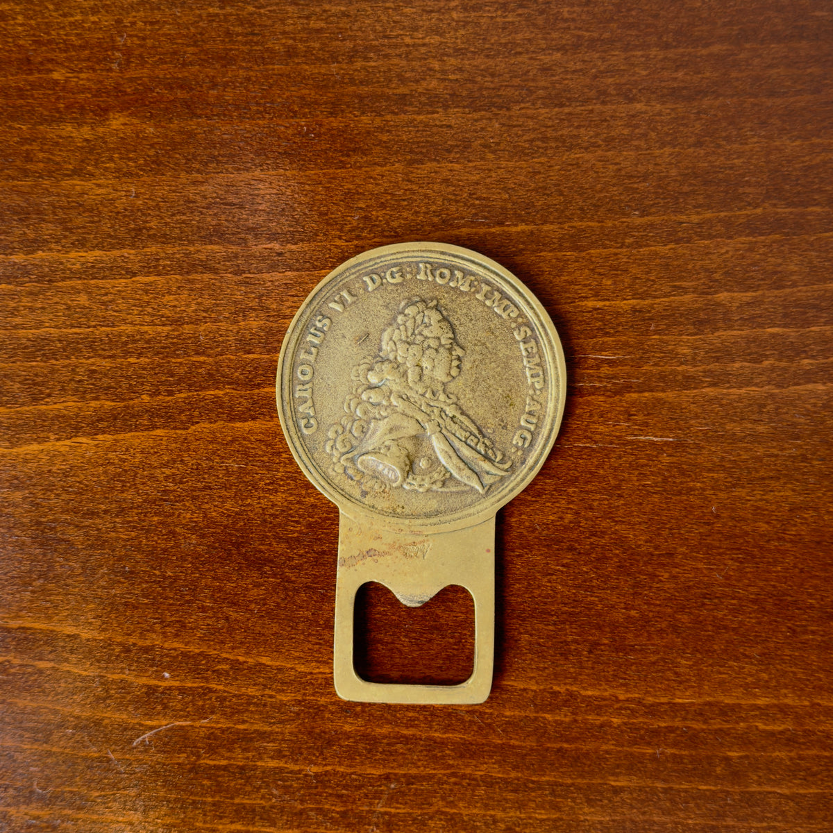 Carolus VI' Brass / Bottle Opener / Carl Auböck II