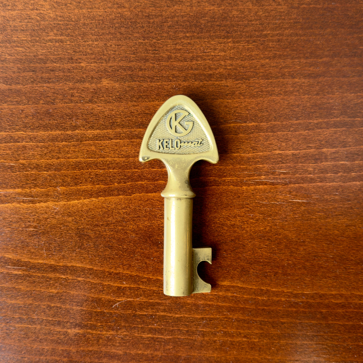Brass Key Corkscrew / with Elephant / Carl Auböck II