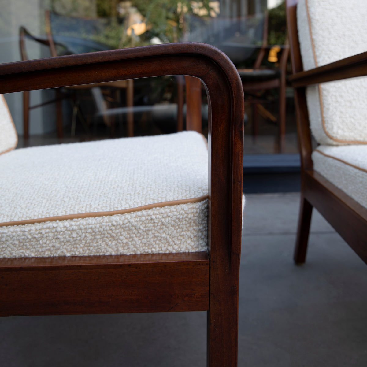 Pair of Mahogany Armchairs / Tove & Edvard Kindt-Larsen, Circa 1935