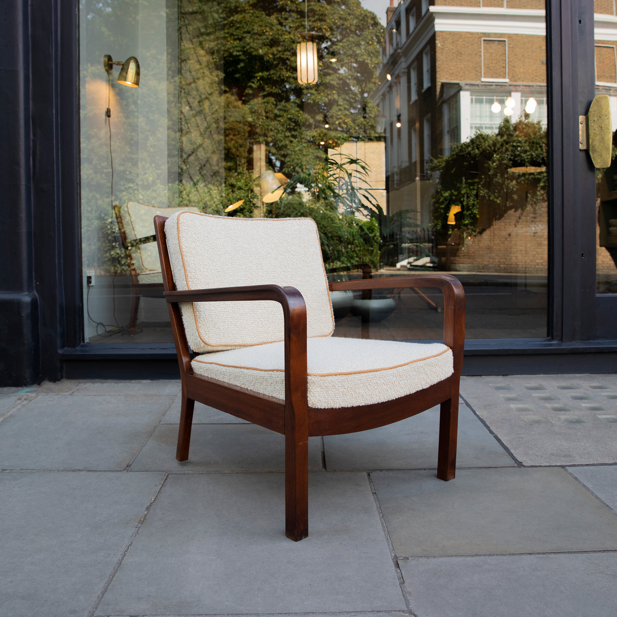 Pair of Mahogany Armchairs / Tove & Edvard Kindt-Larsen, Circa 1935