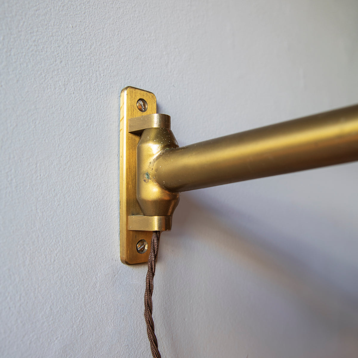 Chunky Articulated Wall Light / Denmark, 1950s
