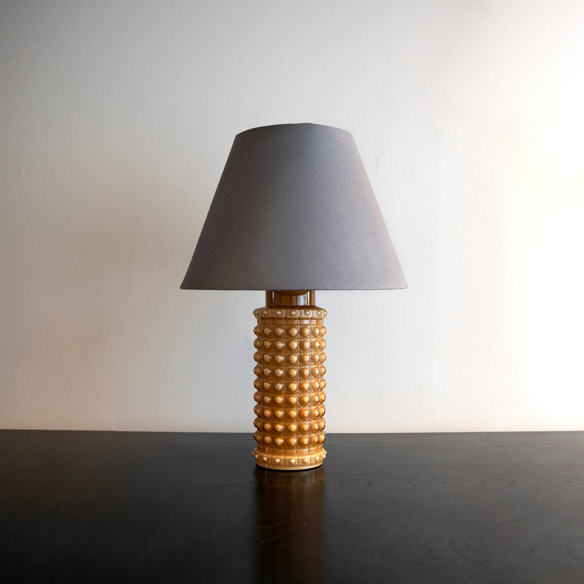 Textured Glass Lamp / Helena Tynell, 1968