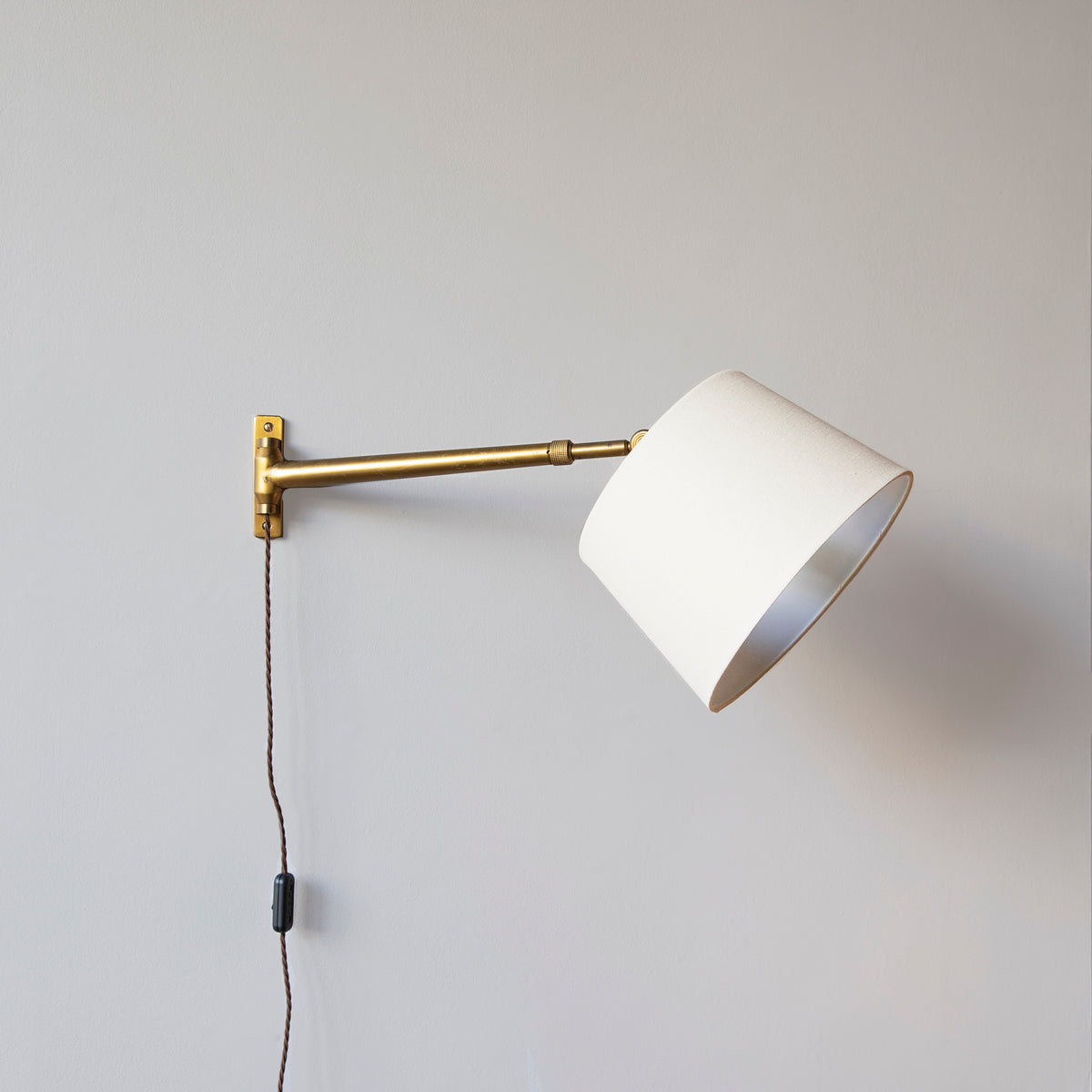 Chunky Articulated Wall Light / Denmark, 1950s