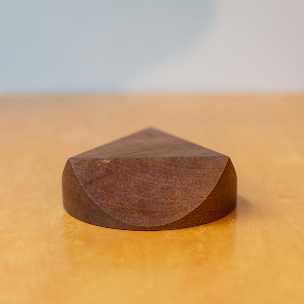 Geometrically Carved Teak Medium Bowl