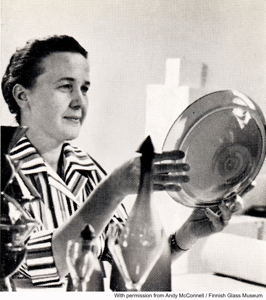 Young Portrait Helena Tynell Glass Designer