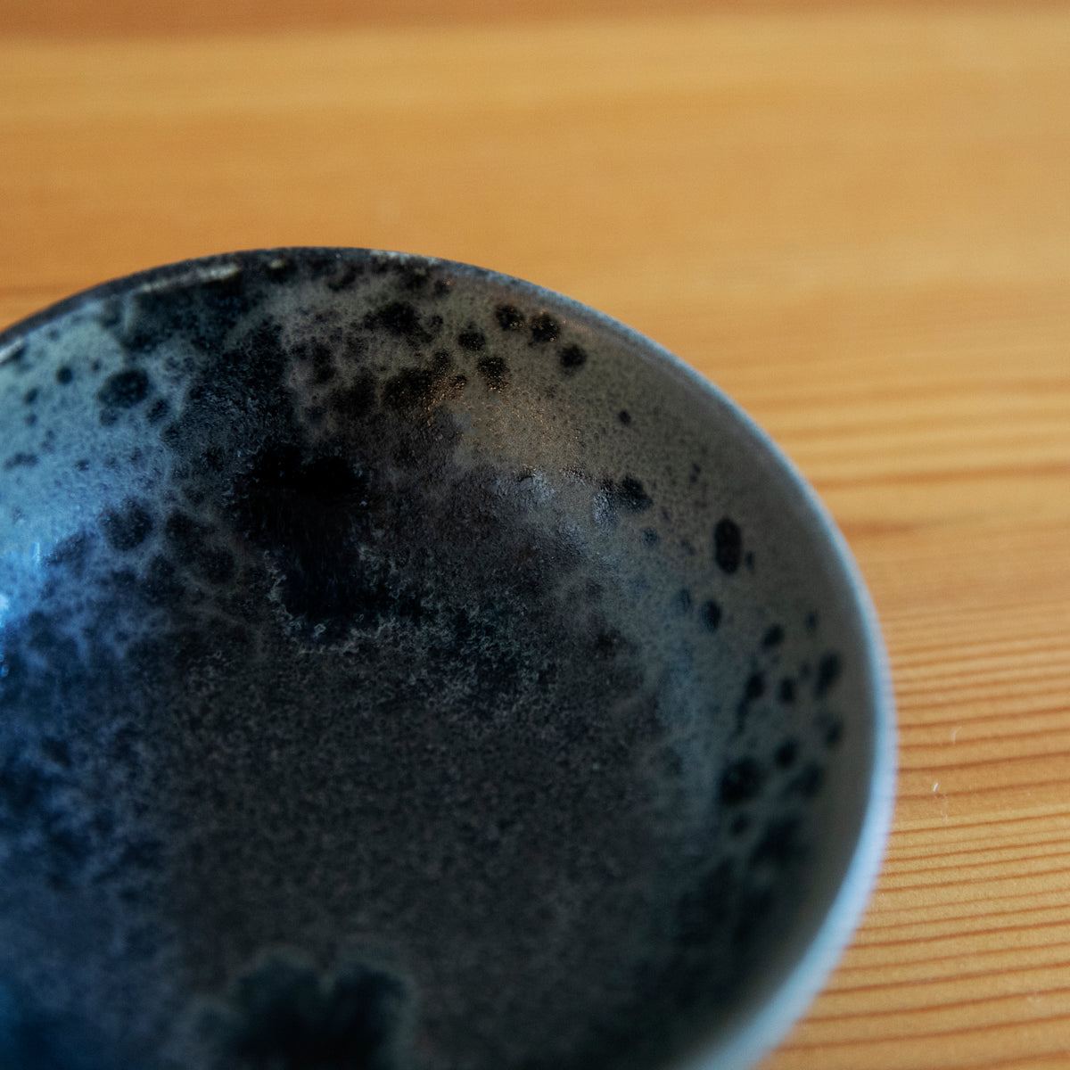 Bespoke Tiny Bowl / Black, Glaze E
