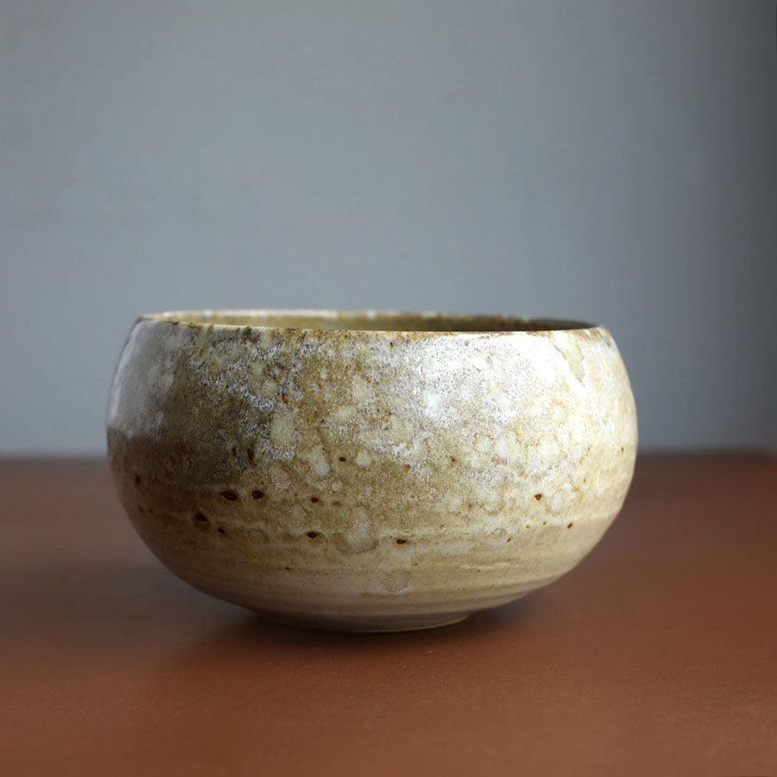 Cauldron Shaped Bowl / Sandstone Glaze