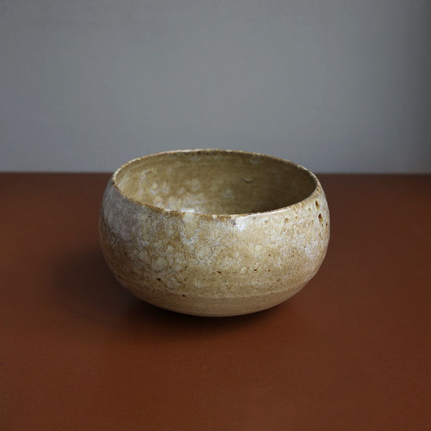 Cauldron Shaped Bowl / Sandstone Glaze