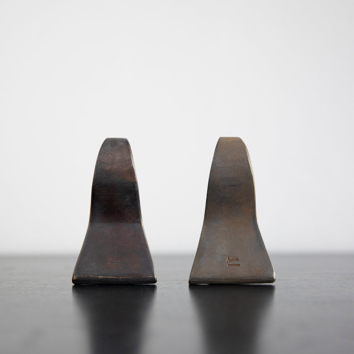 Earlobe Bookends #3848/ Werkstätte Carl Auböck