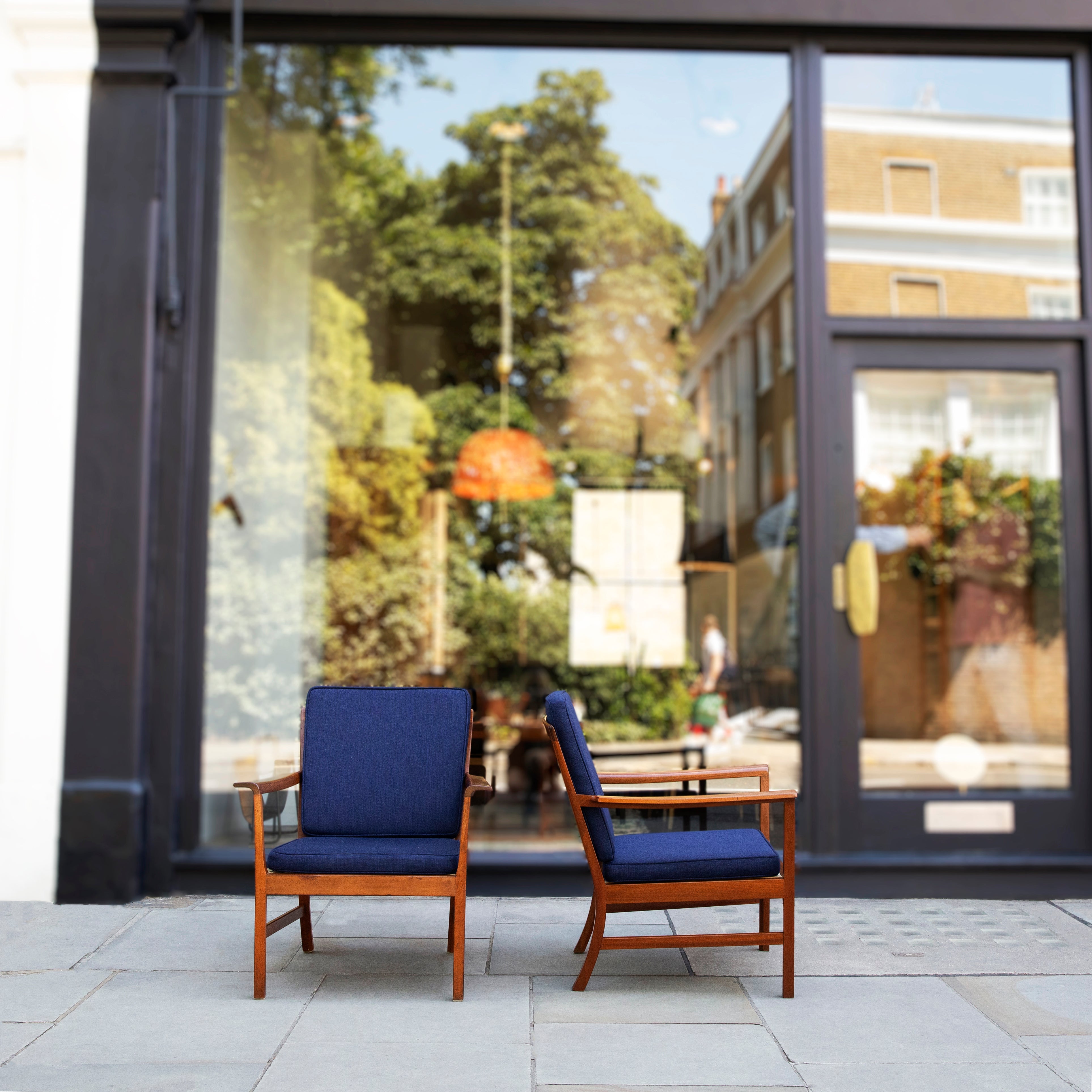 A3021 Easy Chairs by Ole Wanscher, 1963 – Sigmar London